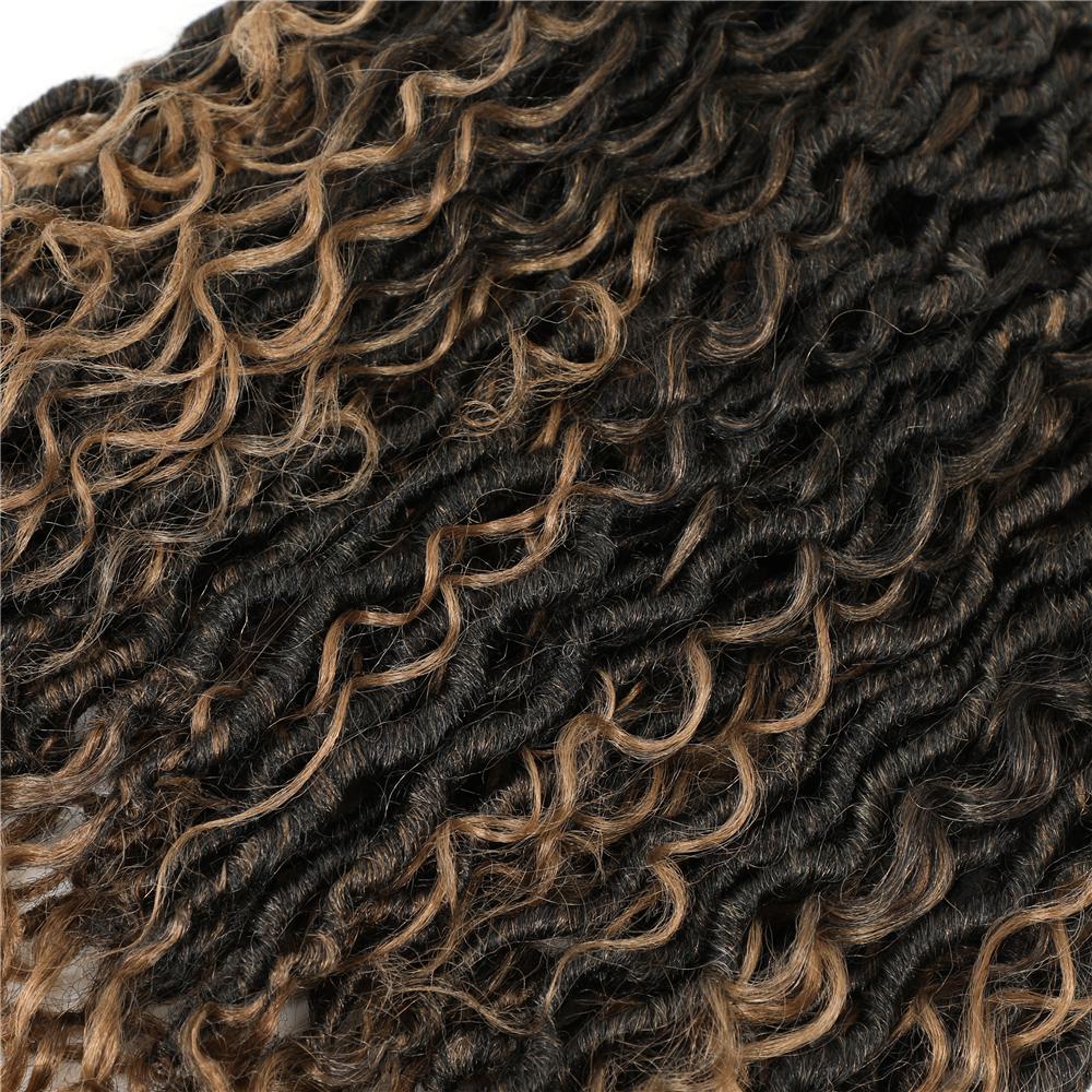 ANEMONE Tóc Giả Nữ Thần Xoăn Dài Sợi Tổng Hợp Chịu Nhiệt Độ Cao Màu Ombre