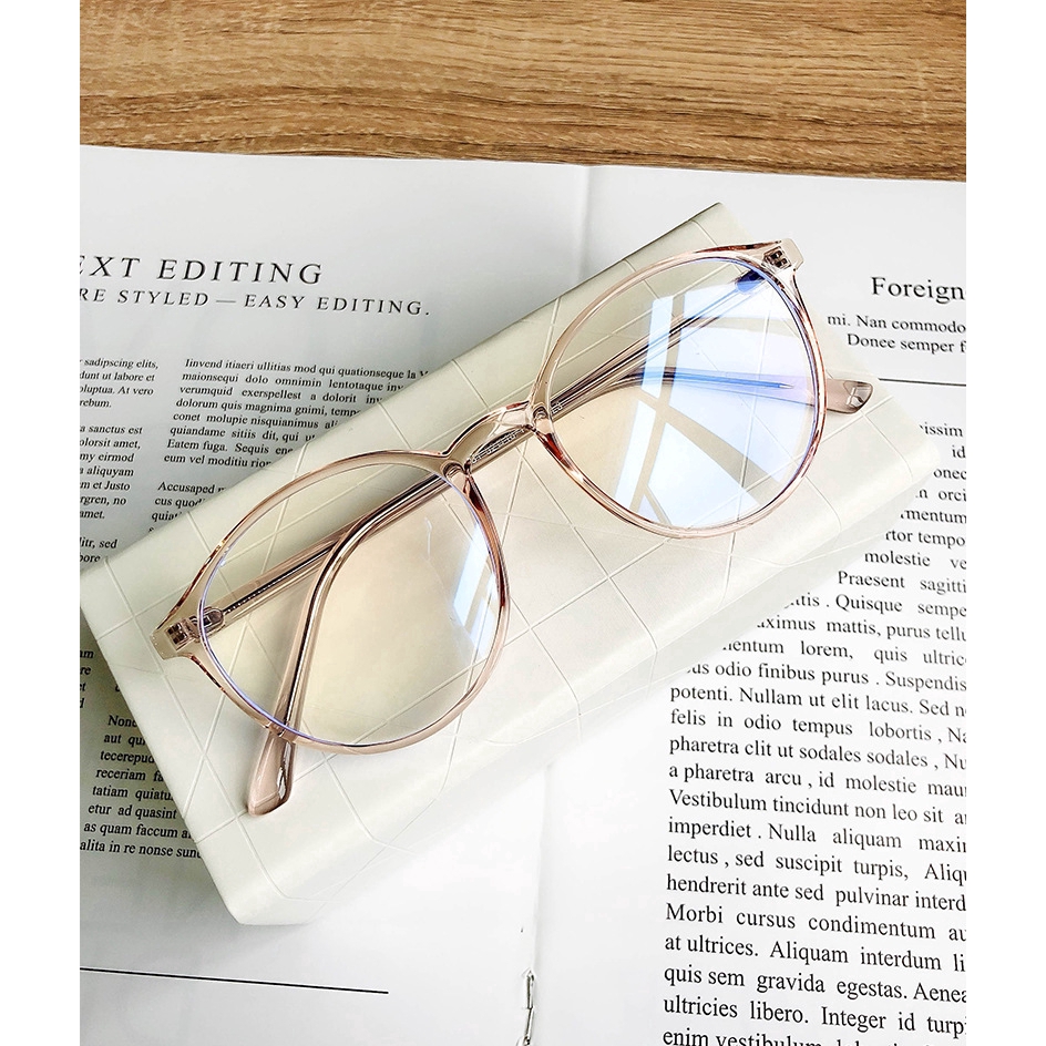 Kính Tròn Tr90 Chống Phân Hủy Thời Trang Tr90