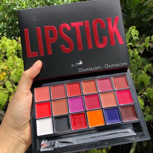Bảng son Carmels Lipstick cao cấp lâu trôi dưỡng ẩm - Bảng Dupe Carmela Anastasia 18 màu