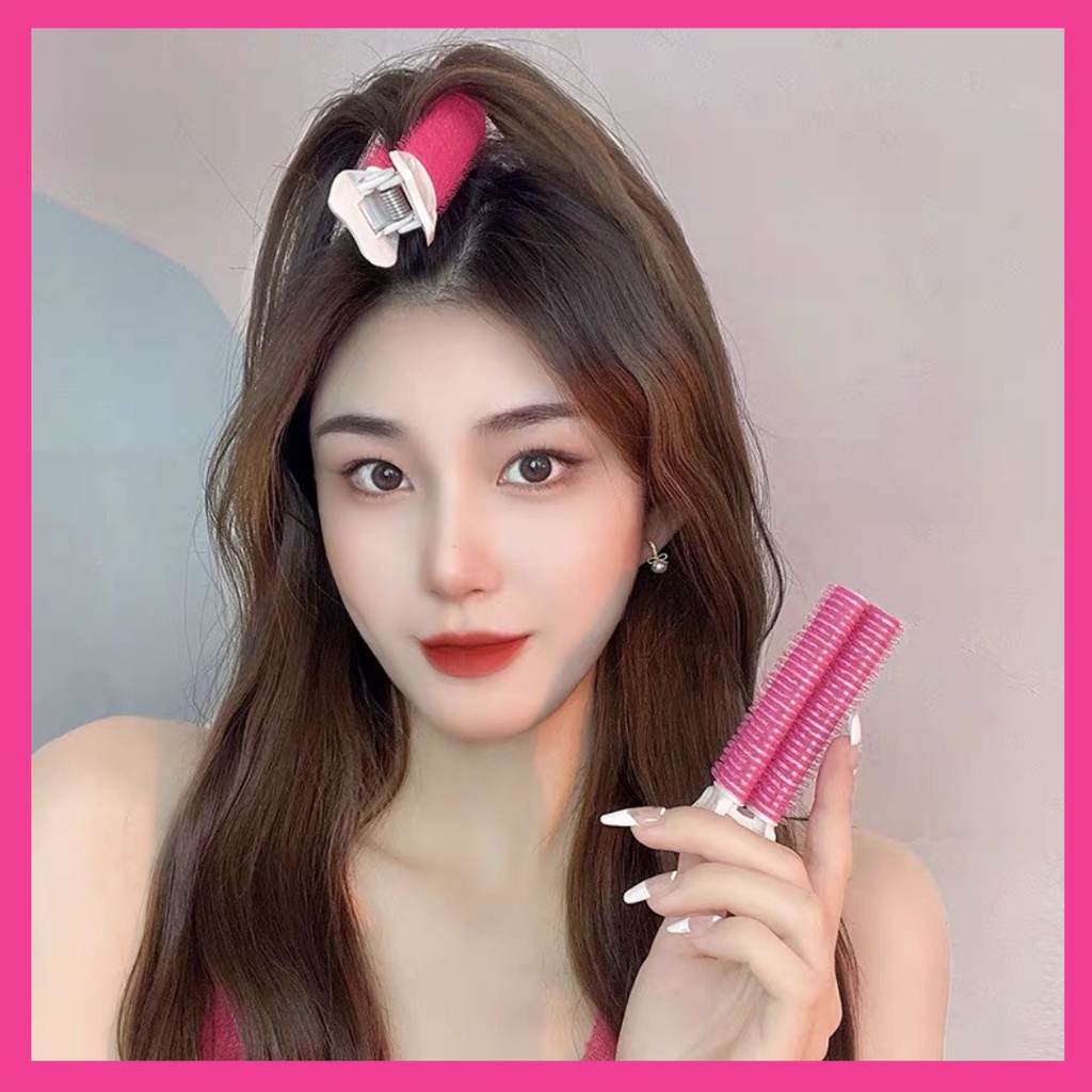 Kẹp Cố Định Tóc Mái Bằng Nhựa Tự Nhiên Chống Trượt Không Nhiệt