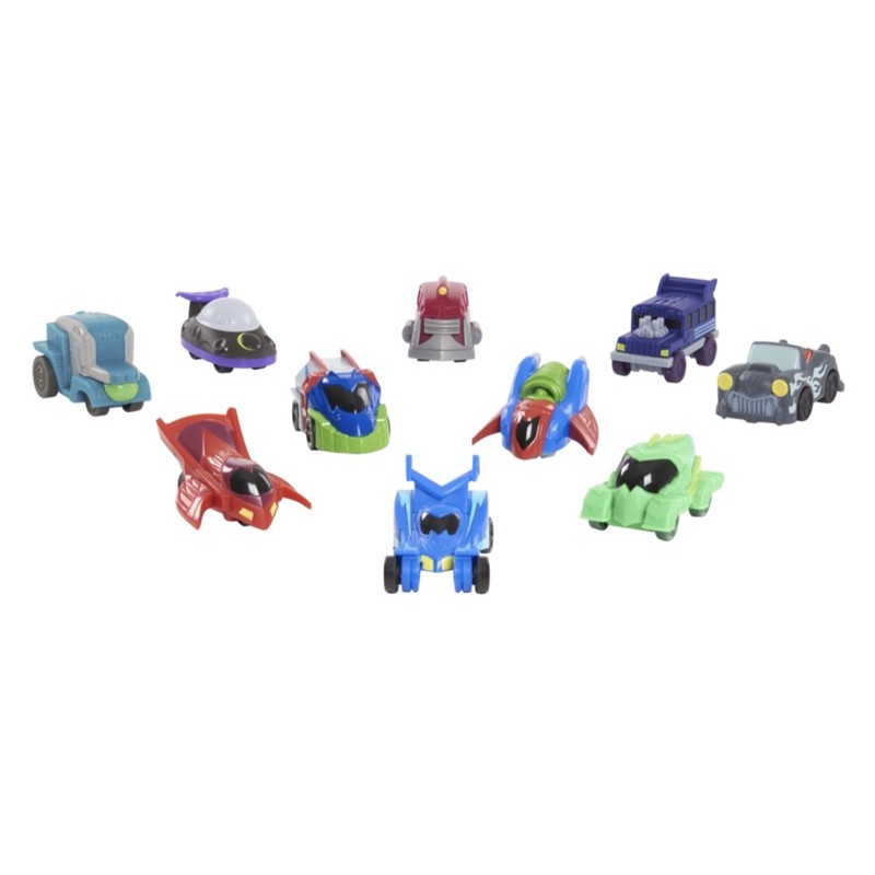 Set PJ mask 10 xe mini hàng usa