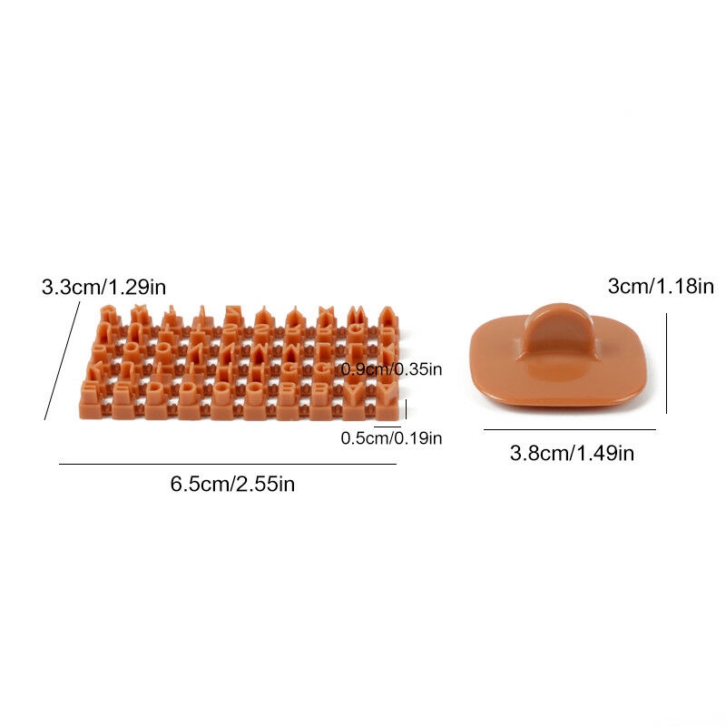 Khuôn Nhấn Cắt Bánh Quy Hình Chữ Cái Mini Dễ Thương