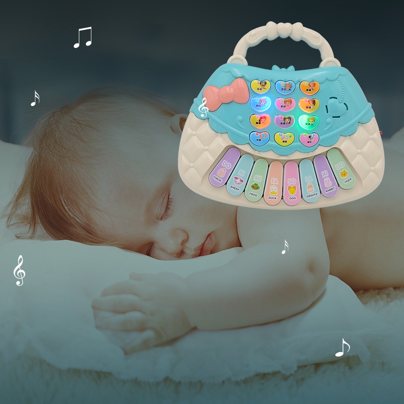 Đồ chơi âm nhạc ZHAN QI TOYS thiết kế xinh xắn cho bé