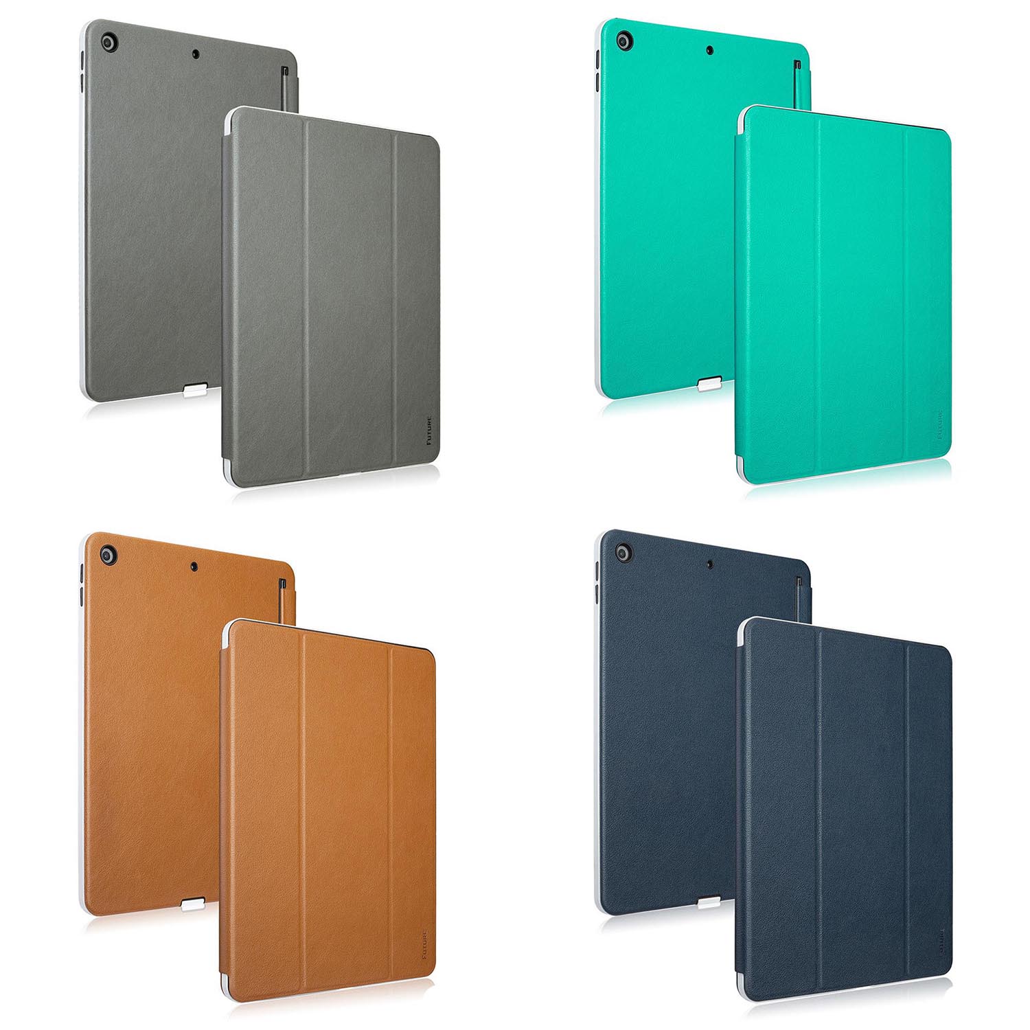 Bao Da Máy Tính Bảng Pu Họa Tiết Vỏ Quả Vải Tự Động Tắt / Mở Có Ngăn Đựng Bút Cho Apple Ipad 7th 2019 8th 10.2 "2020