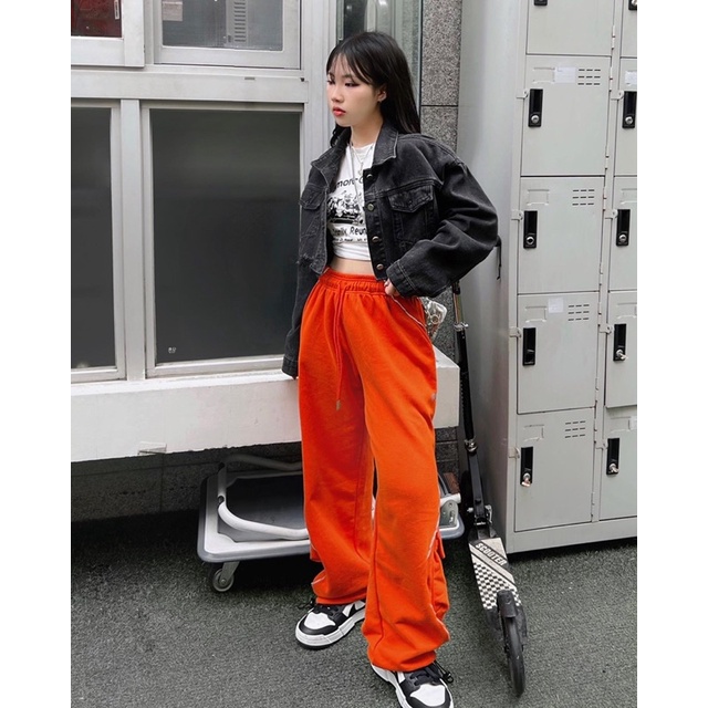 QUẦN NỈ DÀI PHẢN QUANG FLEX SWEATPANTS UNISEX