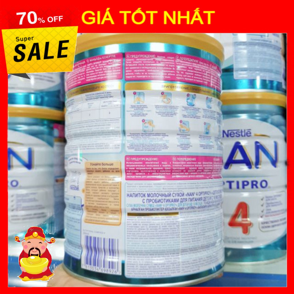 [ GIÁ TỐT NHẤT ]  [Date mới] Sữa Nan Nga số một, 2, 3, 4 (800G) [ HÀNG CHÍNH HÃNG ]