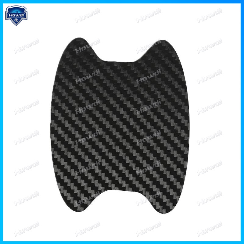 Sticker Sợi carbon 3D Dán Tay Nắm Cửa Xe Hơi Chống Trầy Xước
