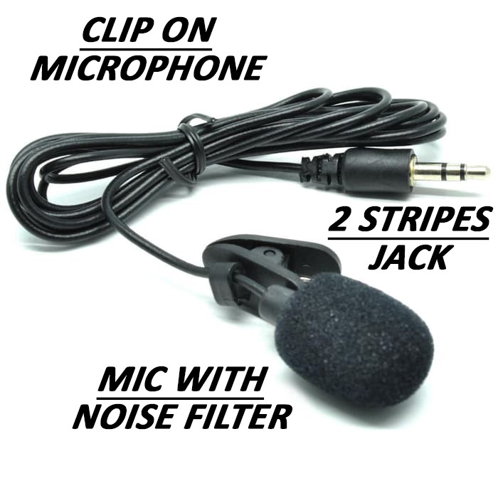 Micro Kẹp Áo Jack 3.5 mm