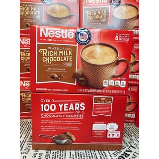 Cacao nóng nestle hot cocoa mix rich milk chocolate flavor
