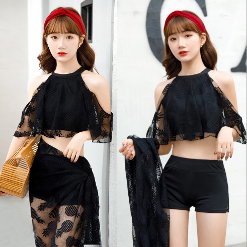 CÓ SẴN set đồ đi biển 3 chi tiết ren đẹp