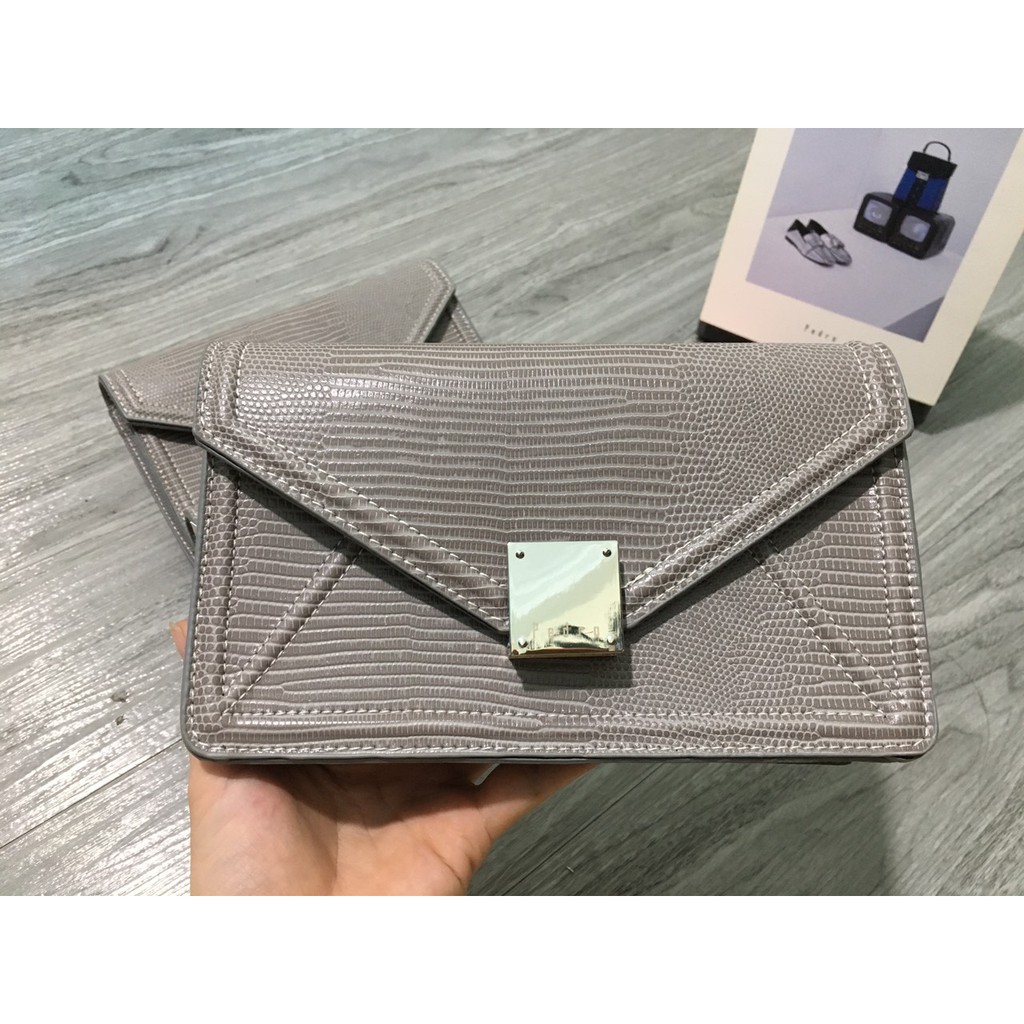 XẢ KHO. Túi đeo chéo bì thư vân kỳ nhông