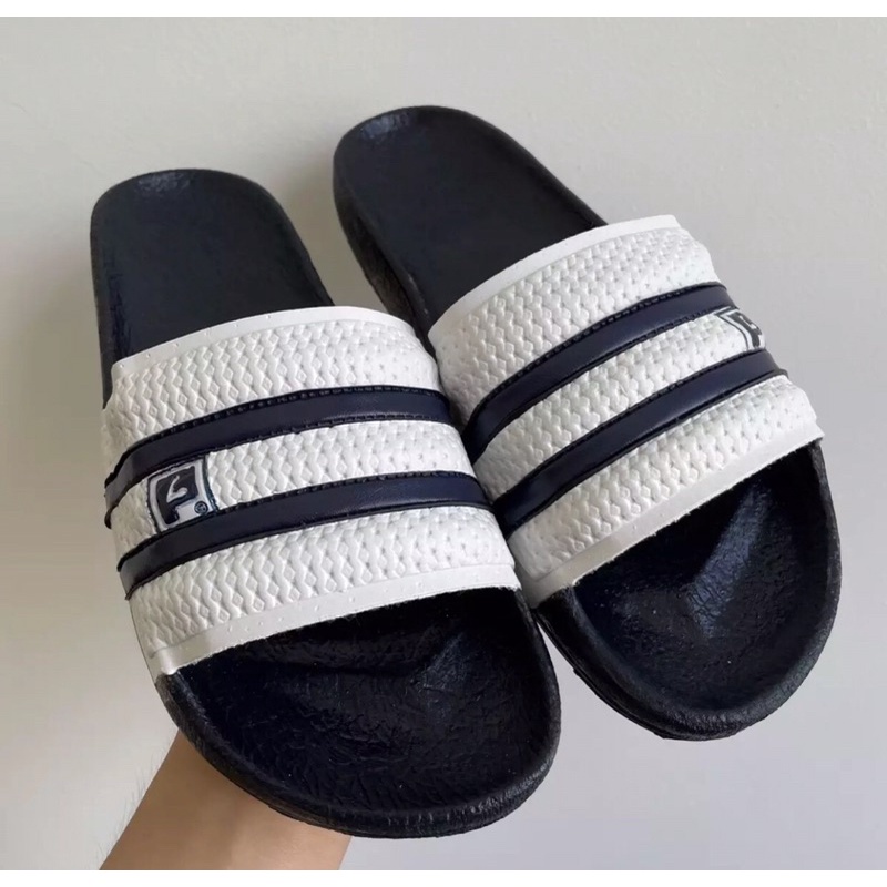 Dép nam quai ngang kẻ sọc nhập Thái loại 1 mềm dẻo êm chân