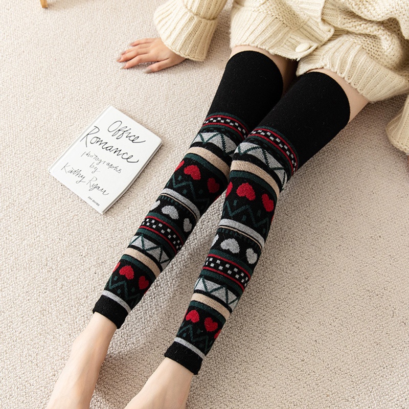 Tất Ống Chân Giữ Ấm Thời Trang Mùa Đông Cho Nữ