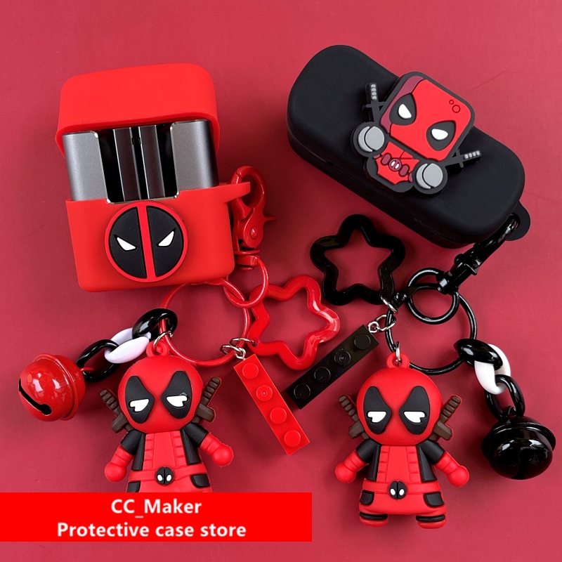 Fiil CC NANO Case Creative Cartoon Keychain Pendant Fiil CC Pro Silicone Soft Shell Case Cartoon Ring Lanyard Fiil CG/CG Pro Headphone Case Cover Shockproof Shell Case FIIL CC NANO Cover FIIL CC Pro Case