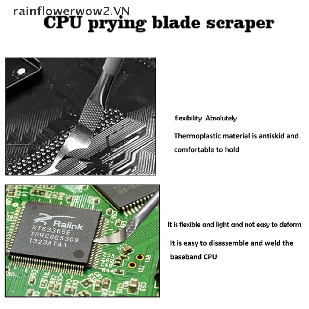 Dụng Cụ Tháo Gỡ Chip CPU Điện Thoại / laptop 8 Trong 1 Tiện Dụng