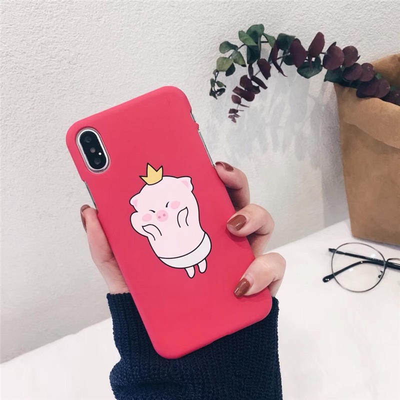 [ IPHONE ] Ốp Lưng Silicon Pig Cặp Đôi - B045 | BigBuy360 - bigbuy360.vn