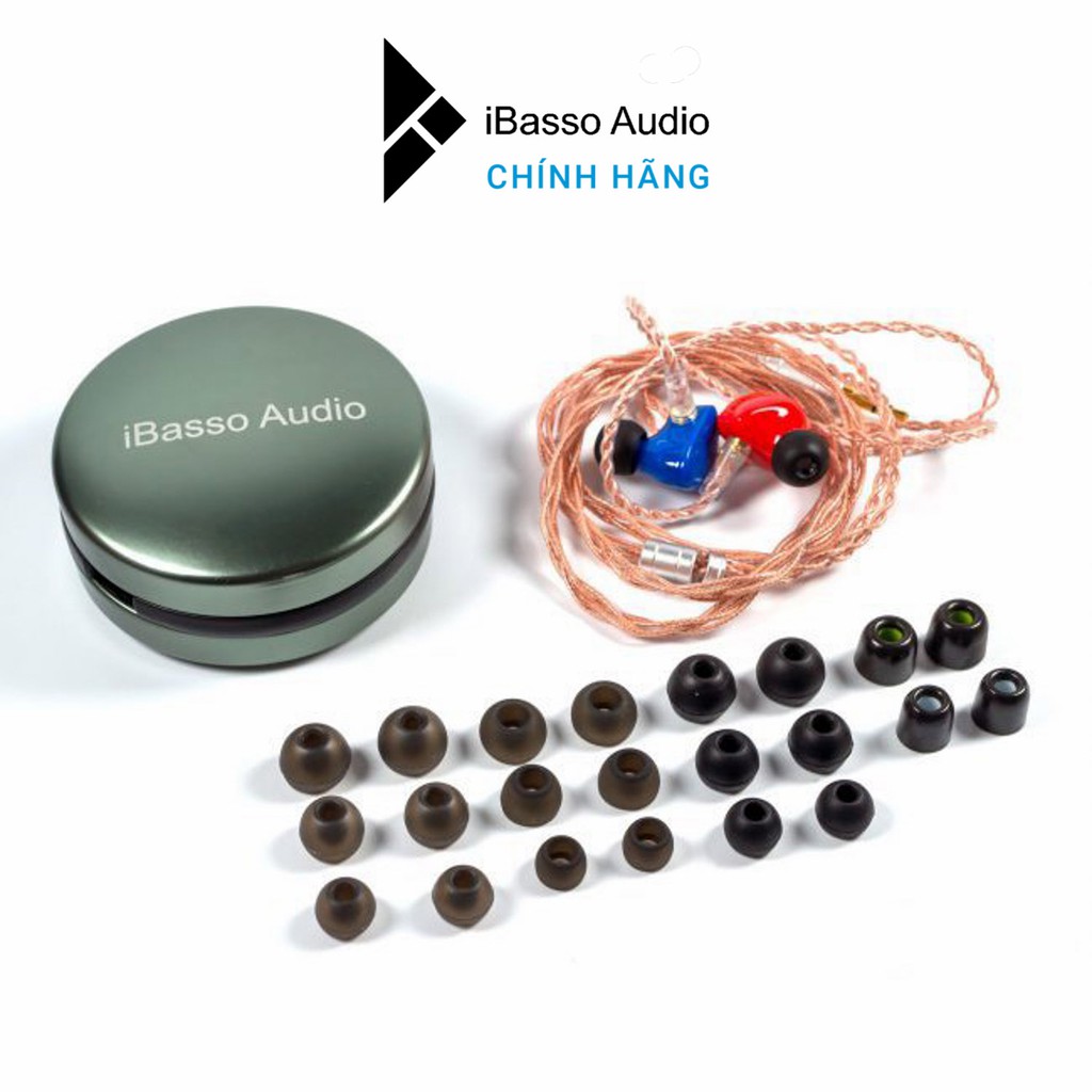 Tai nghe iBasso IT01 - Hàng chính hãng | Tai nghe kiểm âm dạng nhét tai, màng loa graphene siêu mỏng, âm thanh Hifi