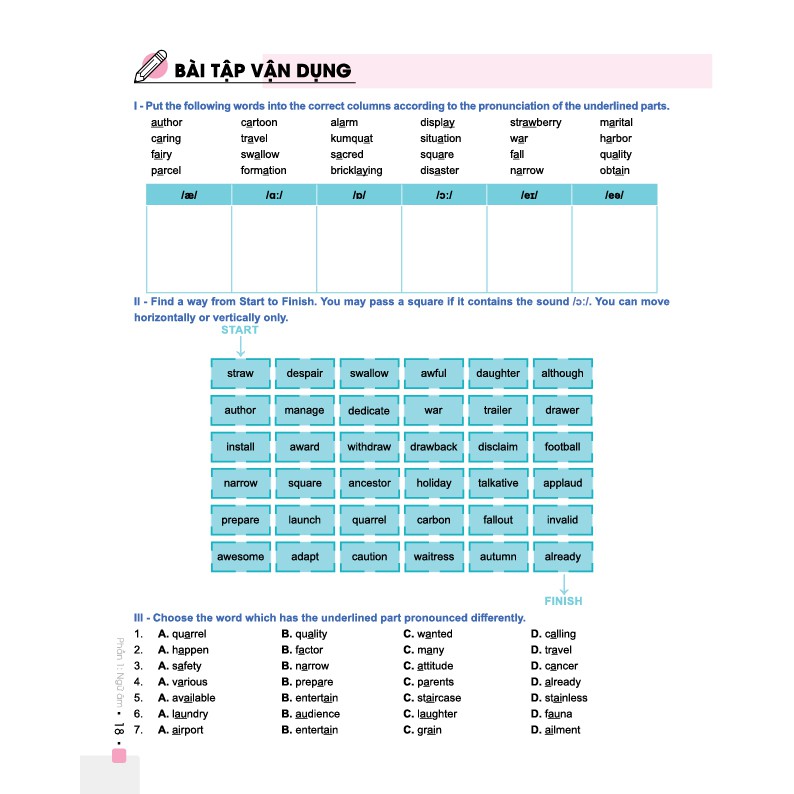 Sách - Đột Phá 8+ Môn Tiếng Anh Tập 1 (Phiên Bản mới) - Ôn thi đại học và THPT quốc gia - Chính hãng CCbook