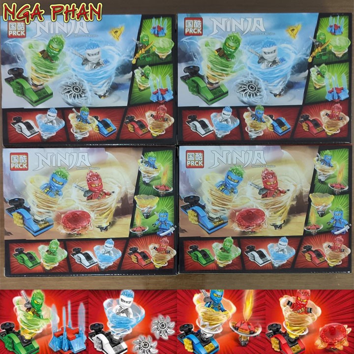 Con Quay Ninja Lốc Xoáy Spinjitsu Slam Ninjago Lego Prck Đồ Chơi Xếp Hình Lắp Ráp