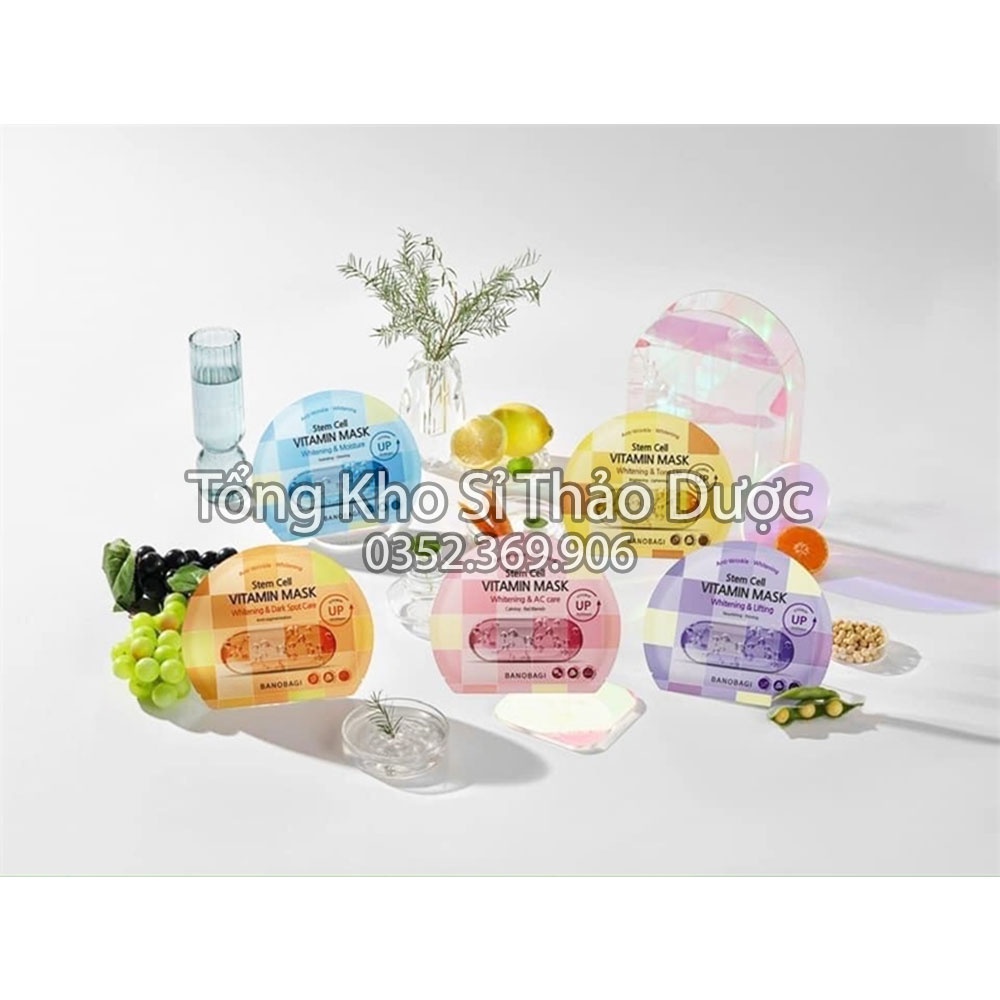 Mặt nạ giấy Banobagi (Mask dưỡng ẩm, bổ sung vitamin) - Sản phẩm cao cấp
