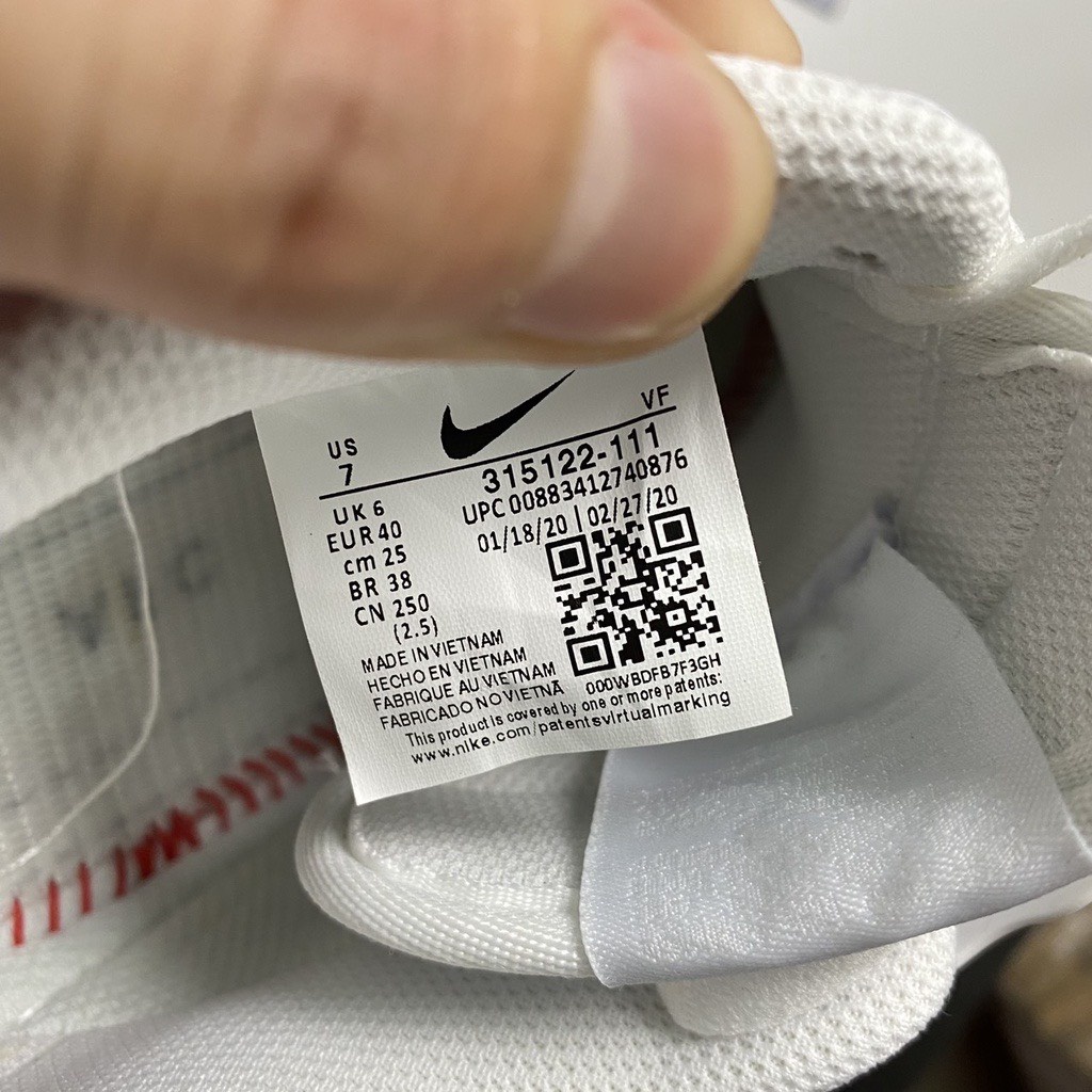 Giày thể thao nam nữ Air Force 1 Low ’07 ‘Cosmic Bonsai’, af1 trắng xanh cổ thấp, đế bệt, bản best