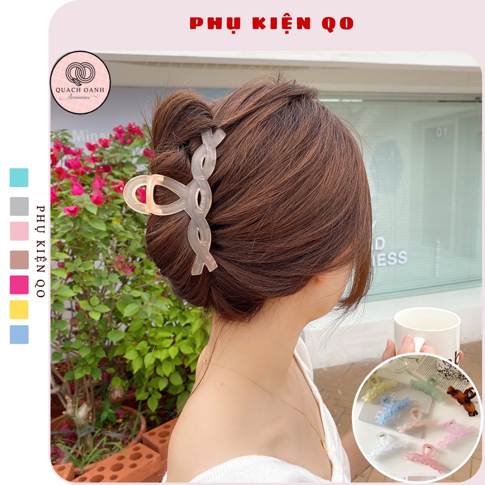 Kẹp Tóc Pastel QO Phong Cách Hàn Quốc Xinh Xăn - KEP69
