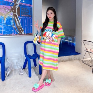 Váy Sọc Nhiều Màu 🌈