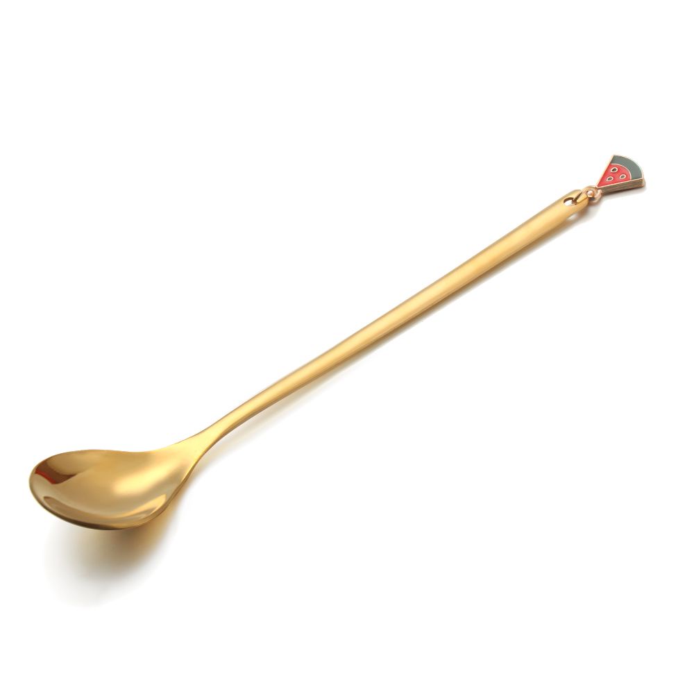 Muỗng Cà Phê Bằng Thép Không Gỉ Nhiều Màu Thời Trang Trang Trí Bàn Ăn