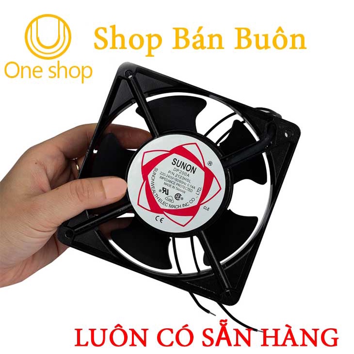 Quạt Tản Nhiệt Sunon 220-240VAC 0.14A Taiwan