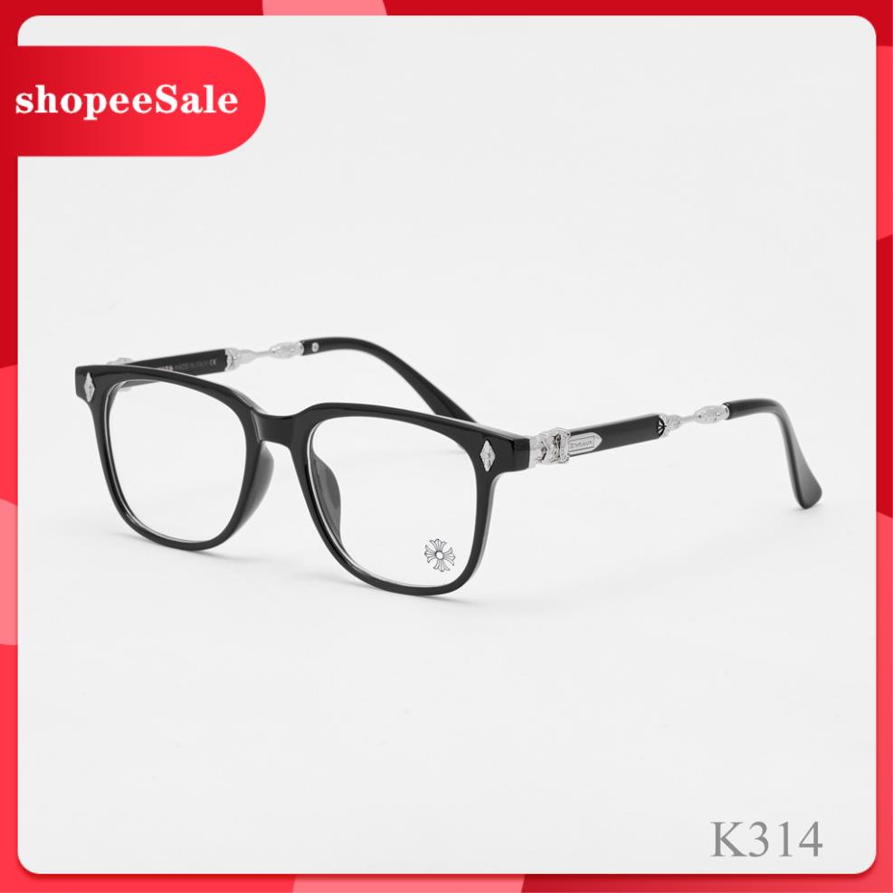 Gọng kính giả cận nam nữ có thể lắp mắt cận CHROM kiếng mắt không độ đẹp K314 Gong_119