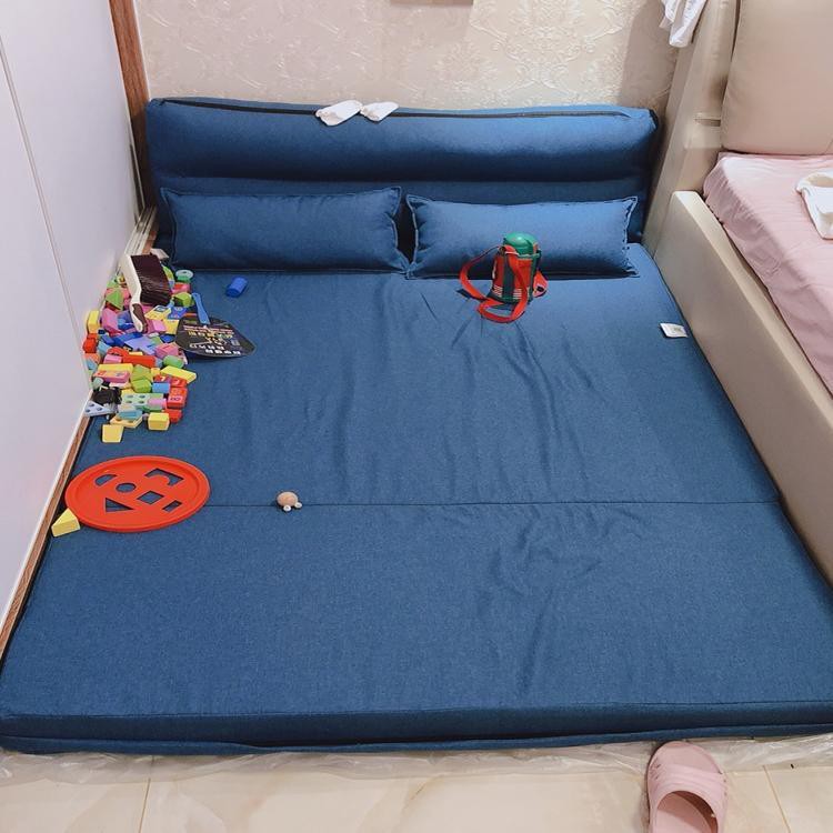 Sofa bed căn hộ nhỏ kiểu net màu đỏ phòng ngủ học đôi có thể gấp lại đa chức năng đơn kinh tế dễ thương