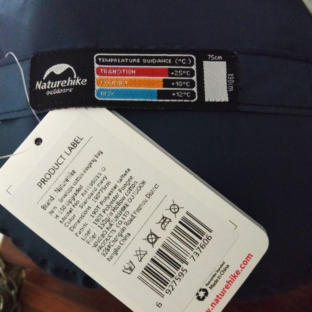Túi ngủ H150 đủ size Naturehike, túi ngủ văn phòng NH19S015-D | BigBuy360 - bigbuy360.vn
