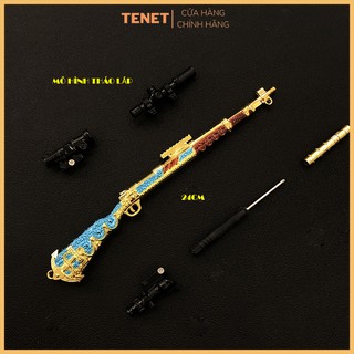 Mô hình tháo lắp trưng bày súng Game PUBG, CF, Đột Kích size 24cm - TENET