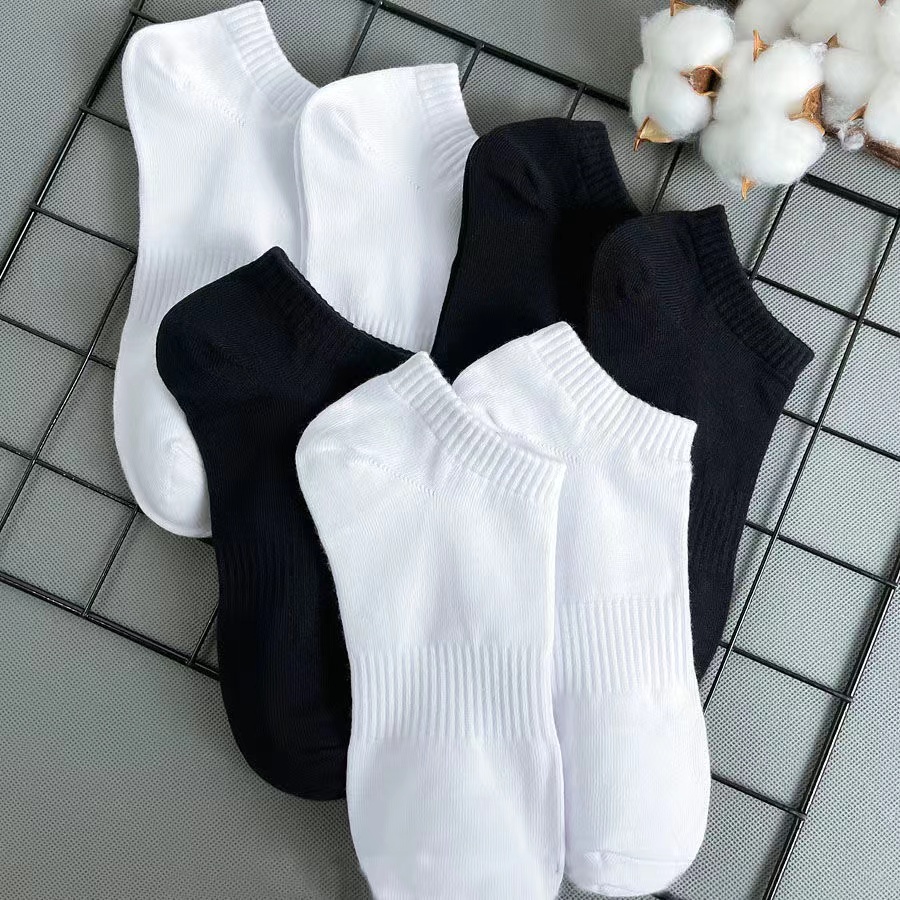 Đôi Vớ Thể Thao Bằng Vải cotton Thời Trang Dễ Thương Cho Nam Và Nữ