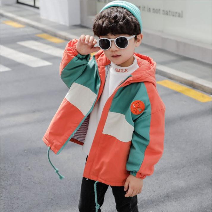 Áo khoác phao bé trai 3 tuổi đến 8 tuổi chất dày - áo khoác trẻ em hàn quốc cao cấp 2020 hàng Quảng Châu