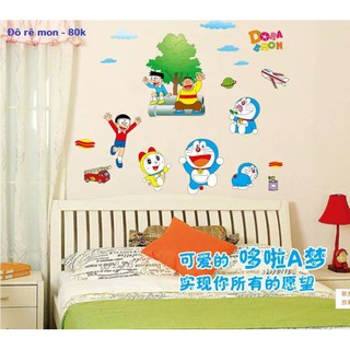 Tranh dán tường cho bé [CỰC_RẺ] - Decal dán tường cho bé có keo sẵn bóc dán dễ dàng
