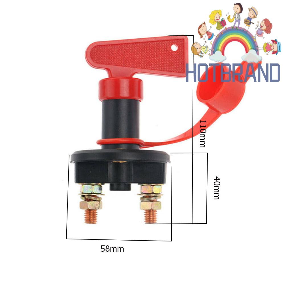 Công Tắc Ngắt Kết Nối Bình Ắc Quy Xe Hơi 12V 24V