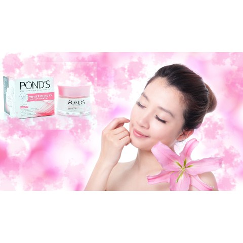 🍀🍀Kem Pond's Dưỡng Trắng Hồng Tinh Khiết 50g (Ban Ngày)mẫu mới