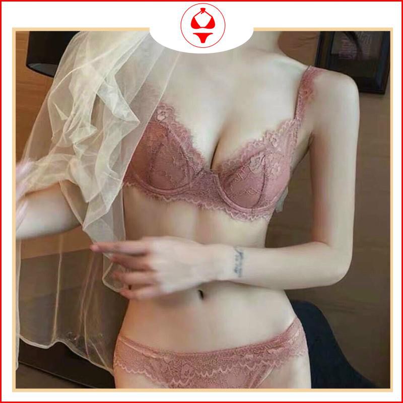 BỘ ÁO LÓT MÚT MỎNG💥1 ĐỔI 1💥set nội y hàng có gọng ,mút mỏng sexy.siêu nâng ngực tạo khe.