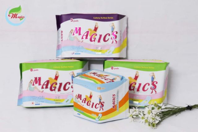 Băng vệ sinh Magic Nhật Bản siêu thấm 3D hàng chính hãng