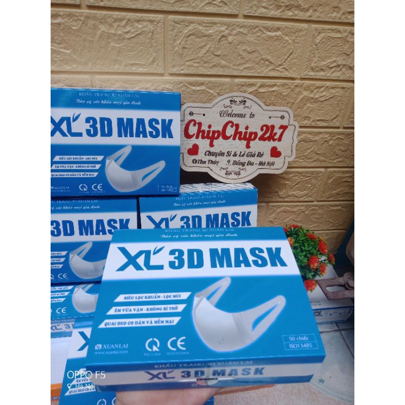(Chính hãng) Hộp khẩu trang 3D mask Xuân Lai công nghệ Nhật | BigBuy360 - bigbuy360.vn