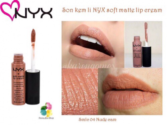 Son Kem Nyx Chính Hãng SOFT MATTE LIP CREAM Mỹ