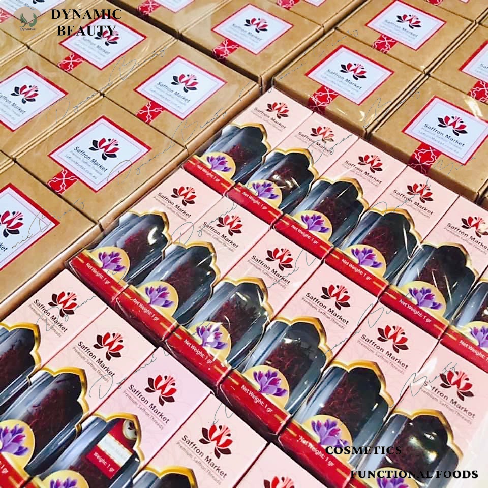 Nhụy hoa nghệ tây Saffron market premium saffon threads 1 gram- 2 gram Úc