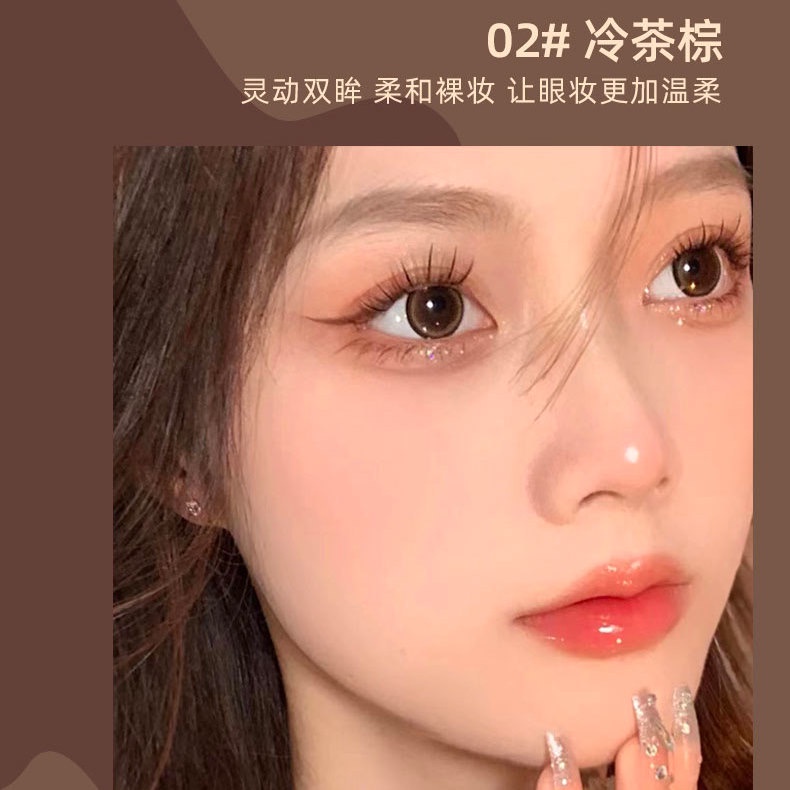 Bút Kẻ Mắt Dạng Lỏng Biya Màu Xám Nâu Lâu Trôi Chống Thấm Nước Nhanh Khô