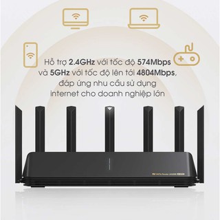 Xiaomi AX1800/ AX6000 - Bộ định tuyến Router wifi Xiaomi hỗ trợ Mesh - Wifi 6 - 5 Core Qualcomm - Hàng chính hãng
