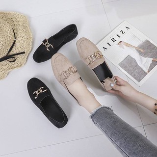 Giày Lười Đế Bằng Cho Nữ