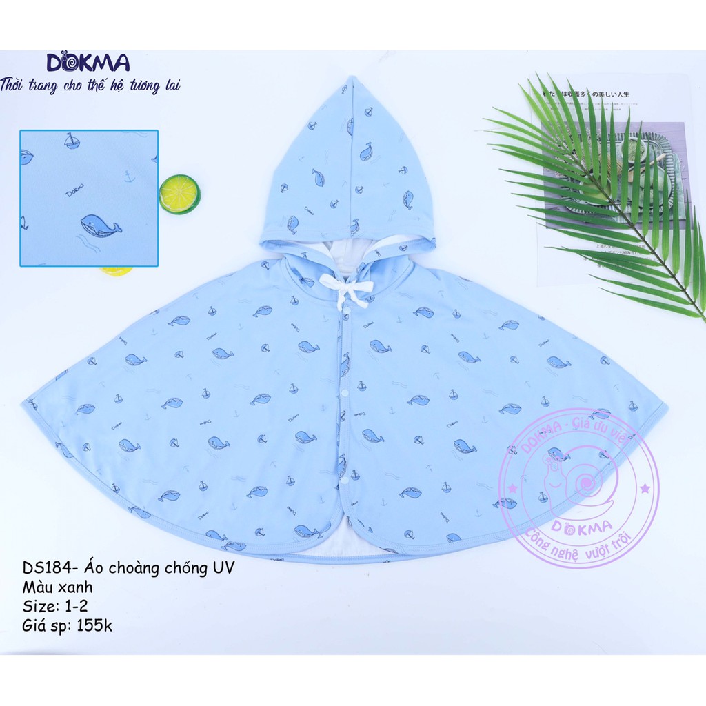 ÁO CHOÀNG CHO BÉ CHỐNG TIA UV THƯƠNG HIỆU DOKMA CHẤT LIỆU ORGANIC COTTON