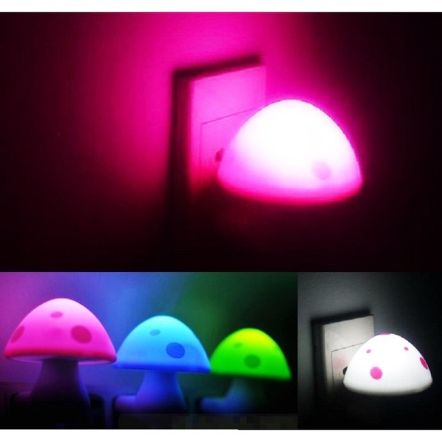 Đèn ngủ cảm ứng hình nấm
