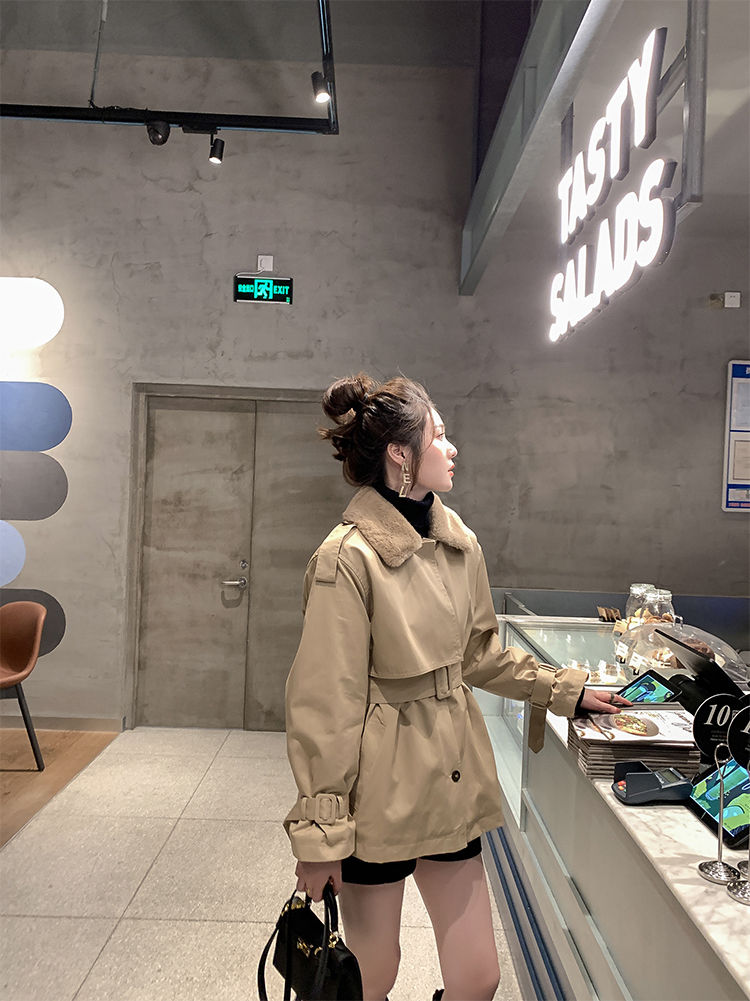 Áo Khoác Phối Lông Thời Trang Dành Cho Nữ | BigBuy360 - bigbuy360.vn