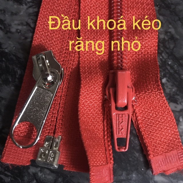 Đầu khoá dây kéo áo khoác số 5